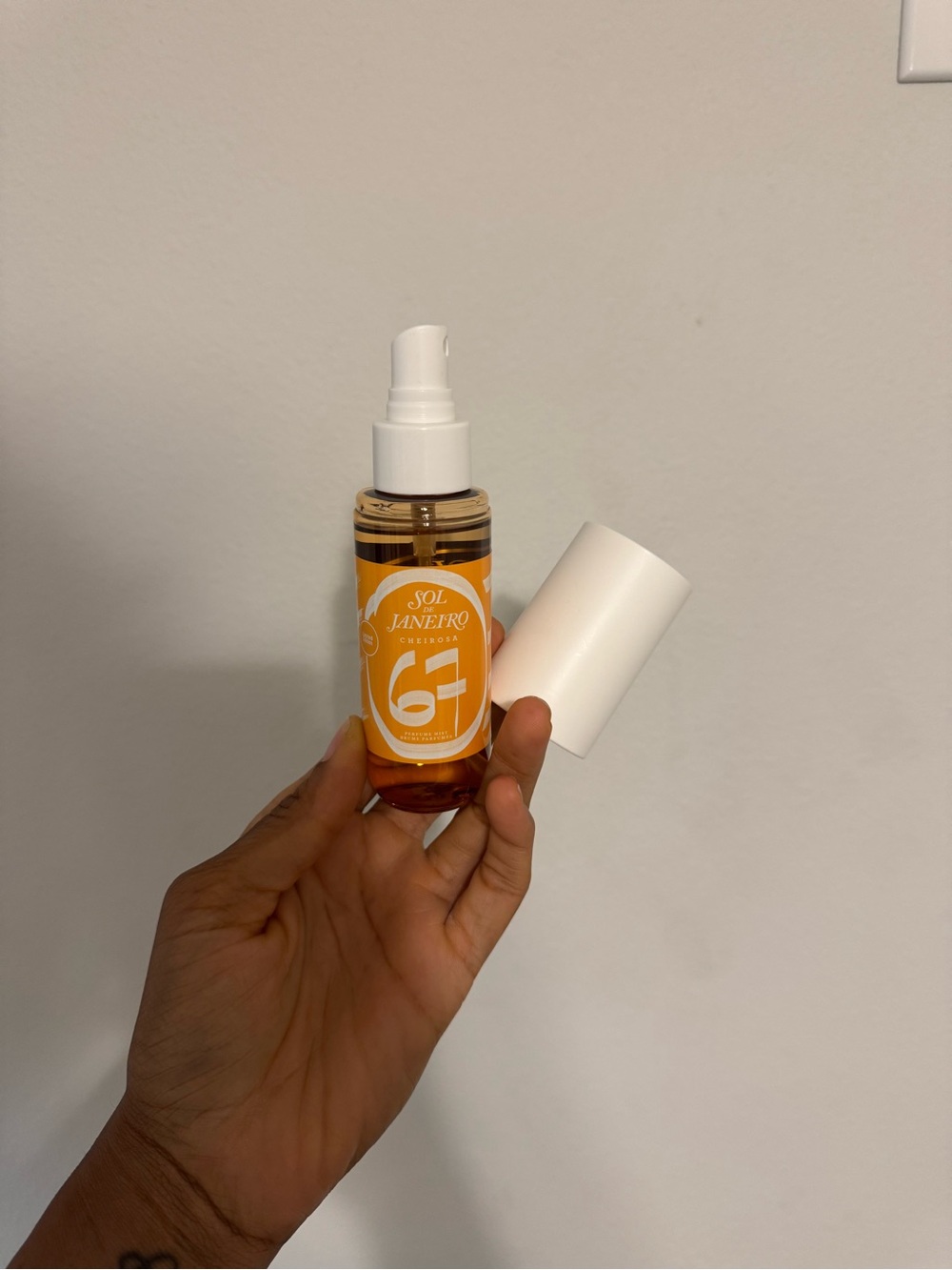 Sol de Janeiro Glow Face & Body Oil - Orange and White Bottle